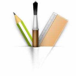 高清精美半透明办公用品图标素材