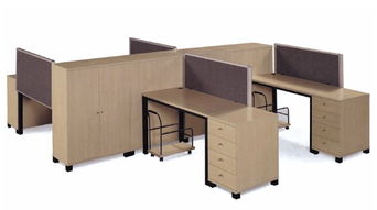 屏风工作位 浙江翔航办公家具批零中心的高效办公解决方案