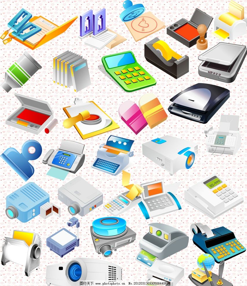 办公用品图片与互联网信息服务 数字化时代的资源整合与用户体验